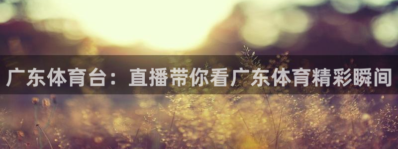 nba低调看jrs极速体育：广东体育台：直播带你看广东体育精彩瞬间