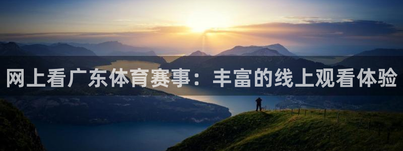 极速体育在线直播nba：网上看广东体育赛事：丰富的线上观看体验